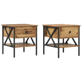 szafka-nocna-z-szuflada-2-pcs-stare-drewno-40-x-42-x-45-cm