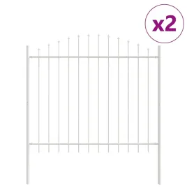 ogrodzenie-ogrodowe-bialy-340-x-150-cm
