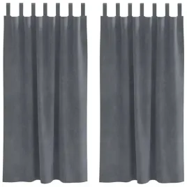zaslony-z-zaslonami-2-pcs-jasnoszary-140-x-175-cm-aksamit