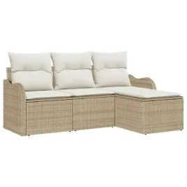 zestaw-sof-na-ogrod-z-poduszka-4-pcs-bezowy-polirattan