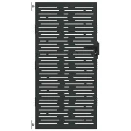 brama-ogrodowa-czarny-105-x-200-cm-stal-malowana-proszkowo
