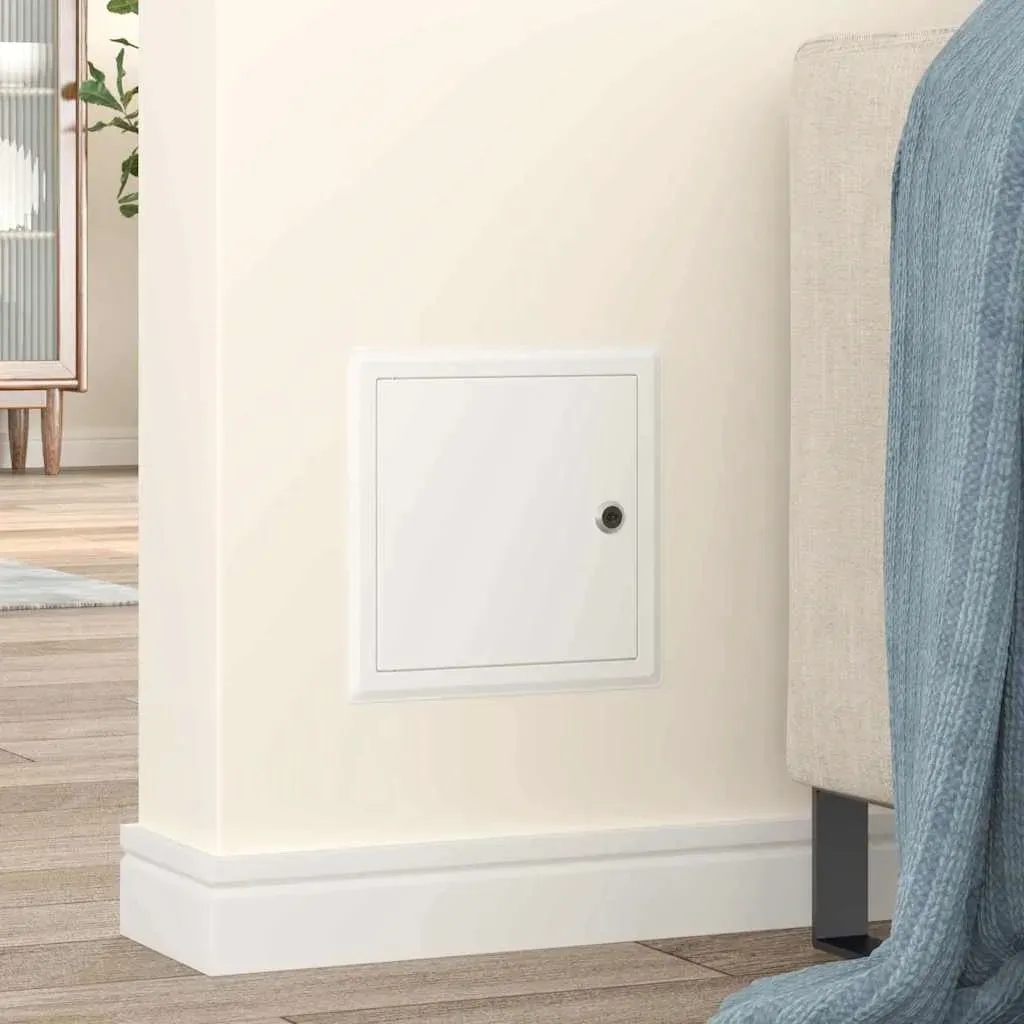panel-dostepu-2-pcs-bialy-20-x-20-cm-stal-stan-nowy