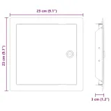 panel-dostepu-2-pcs-bialy-20-x-20-cm-stal-kod-producenta-42010260-marka-vidaxl