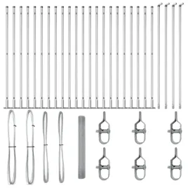ogrodzenie-z-slupkami-srebrny-1-2-x-50-m-stal