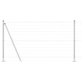 ogrodzenie-z-slupkami-srebrny-1-2-x-10-m-stal