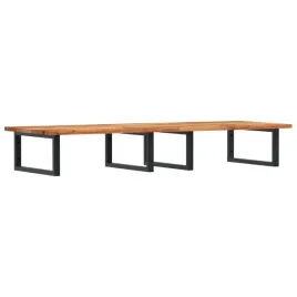 polka-scienna-pod-umywalke-stal-i-lite-drewno-akacjowe