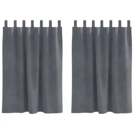zaslony-z-zaslonami-2-pcs-jasnoszary-140-x-140-cm-aksamit