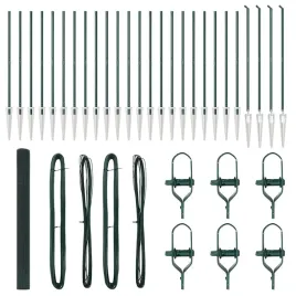 ogrodzenie-z-slupkami-zielony-1-5-x-50-m-stal