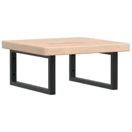 polka-scienna-pod-umywalke-stal-i-lite-drewno-debowe