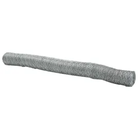 ogrodzenie-szesciokatne-srebrny-1-2-x-10-m-stal-galwanizowana
