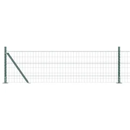 ogrodzenie-z-slupkami-zielony-0-6-x-25-m-stal