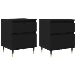szafka-nocna-z-szuflada-2-pcs-czarny-dab