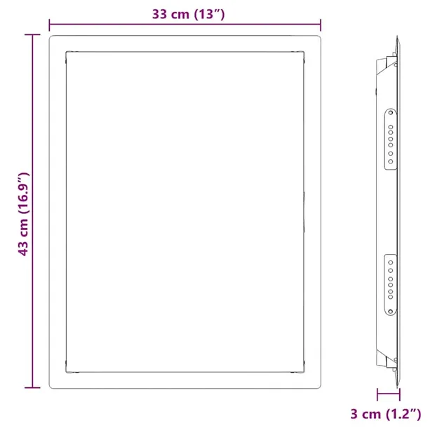 panel-dostepu-bialy-30-x-40-cm-stal-marka-vidaxl-kod-producenta-42010255