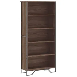regal-na-ksiazki-brazowy-dab-80x31x169-cm