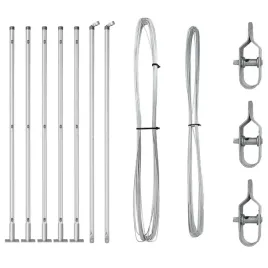slupki-ogrodzeniowe-7-pcs-srebrny-o32mm-170-cm