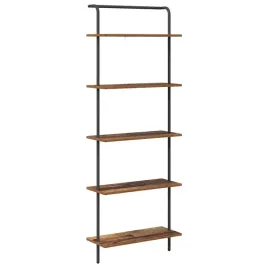 polka-na-ksiazki-stare-drewno-60-x-24-x-168-cm
