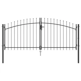 brama-ogrodowa-z-blokada-szary-125-x-300-cm-stal