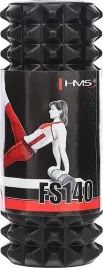 walek-roller-do-masazu-cwiczen-fitness-hms-fs140-fitness-33cm-czarny