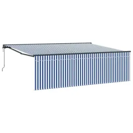 markiza-zwijana-niebiesko-bialy-450-300-cm-tkanina