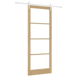 drzwi-przesuwne-brazowy-93-x-232-cm-drewno-i-metal