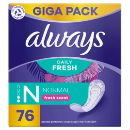 always-daily-fresh-wkladki-higieniczne-normal-76szt