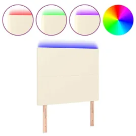 zaglowek-do-lozka-kremowy-90x5x118-128-cm-sztuczna-skora