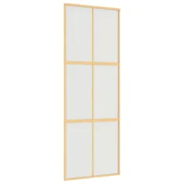 drzwi-przesuwne-zlote-76x205-cm-mrozone-szklo-esg-aluminium