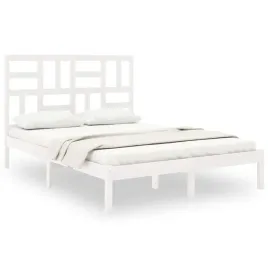 rama-lozka-biala-lite-drewno-140x190-cm