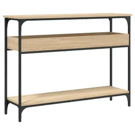 stolik-konsolowy-z-polka-dab-sonoma-100x29x75-cm-drewno-konstrukcyjn
