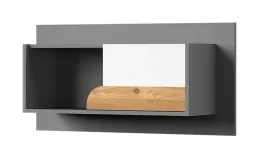 meble-carini-09-polka-grafit-dab-nash-bialy