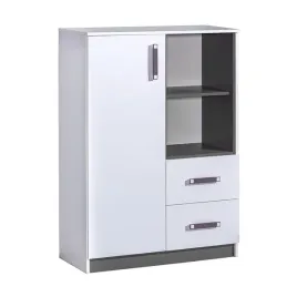 meble-trafiko-06-wysoka-komoda-z-szufladami-drzwiami-polkami-biala-popiel
