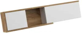 meble-brita-25-polka-szafka-wiszaca-do-salonu-dab-craft-zloty-bialy-polysk