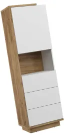 meble-brita-18-wysoki-regal-z-szufladami-drzwiami-polka-dab-craft-zloty-bia
