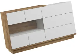 meble-brita-10-duza-witryna-komoda-z-szufladami-dab-craft-zloty-bialy-polys