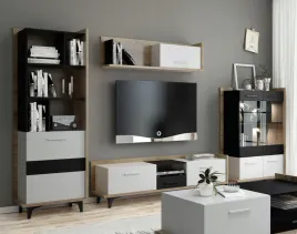 meble-dox-1-pokojowe-mebloscianka-regal-szafka-rtv-polka-witryna-dab-craft