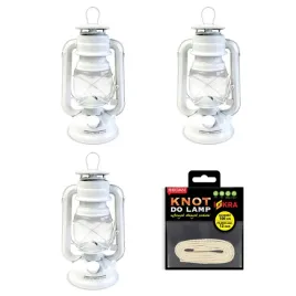 3x-lampa-naftowa-olejowa-pochodnia-latarnia-biala-24cm-knot-gratis