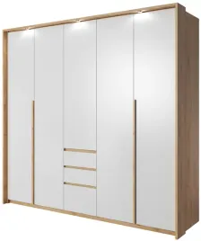 meble-elox-a-duza-szafa-z-szufladami-lustrem-listwa-led-dab-craft-zloty