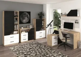 meble-epa-5-biurko-regal-komoda-polka-beton-czarn