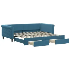 sofa-rozsuwana-z-szufladami-niebieska-100x200-cm-aksamit