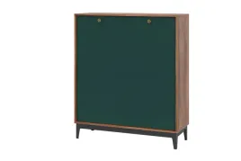 komoda-brass-km-2-blancmeble-1038-x-39-x-122-cm-kasztan-zielen-matowe