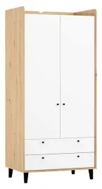 meble-celo-20-szafa-2d2s-dab-artisan-bialy-polysk