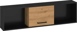 meble-bip-16-szafka-wiszaca-1d-czarny-dab-artisan