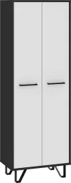 meble-bip-14-szafa-2d-czarny-bialy-polysk