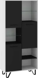 meble-bip-11-regal-3d-bialy-czarny-polysk