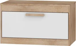 meble-emax-33-stolik-rtv-1d-sonoma-jasna-bialy-pol