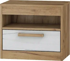 meble-emax-32-stolik-nocny-craft-zloty-craft-bialy
