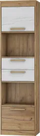 meble-emax-30-regal-w2d2s-craft-zloty-craft-bialy