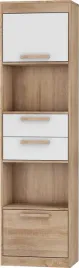 meble-emax-30-regal-w2d2s-sonoma-jasna-bialy-pol