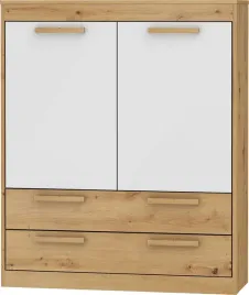 meble-emax-26-regal-n2d2s-dab-artisan-bialy-polysk