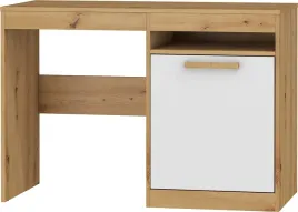 meble-emax-02-biurko-1d-dab-artisan-bialy-polysk